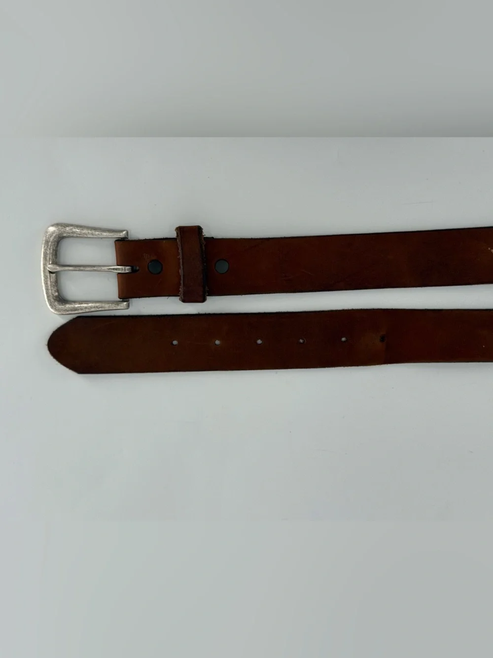 Honest by Brighton‎ Vintage Tan Leather Belt 42